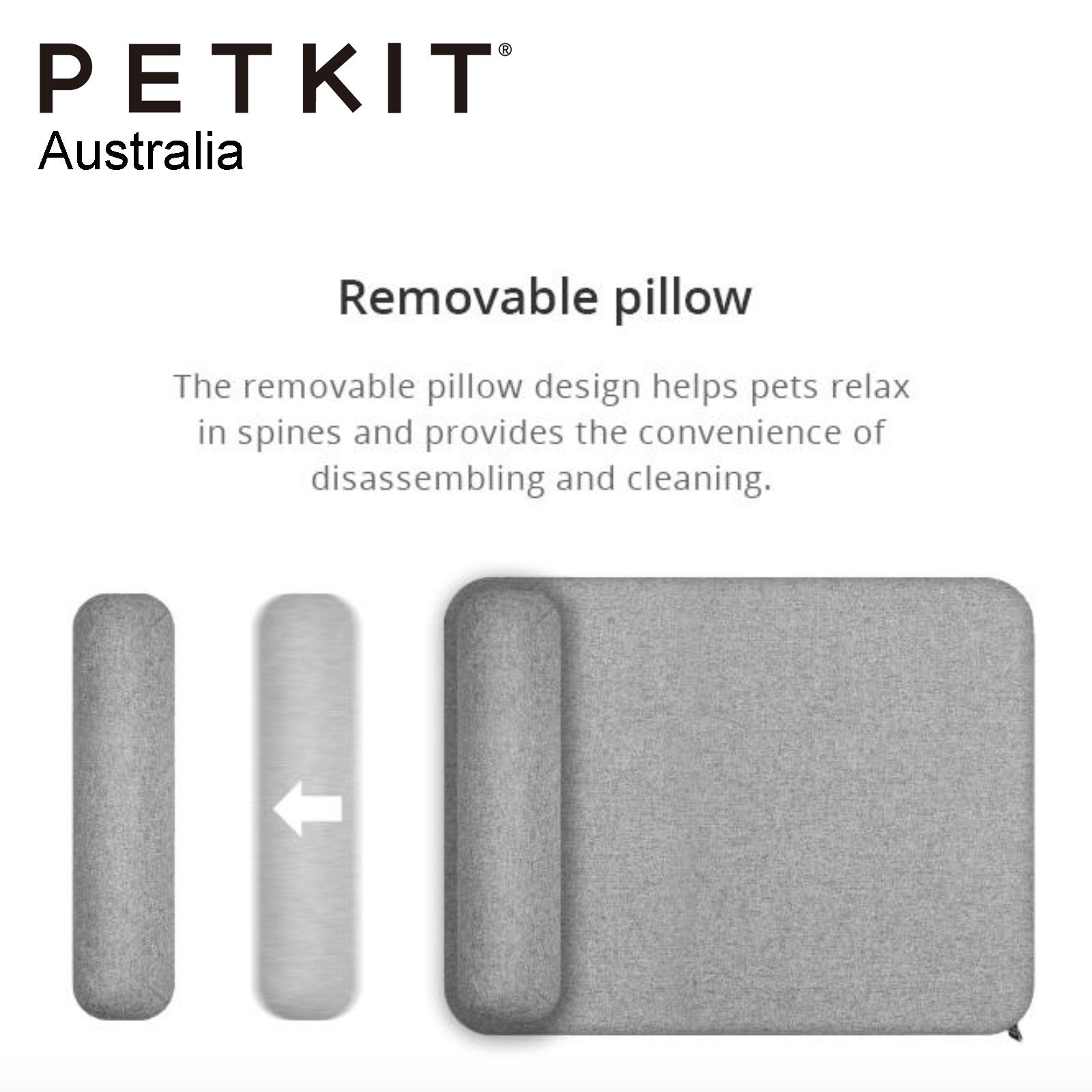 PETKIT Deep Sleep Pet Mattress Comfort Memory Foam Two Layers Pet Bed - L - Image 6