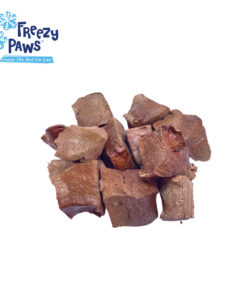 Alternative view of Freezy Paws Freeze Dried Beef Heart Raw Treats for Pet Cat Dog 100g
