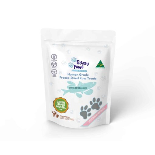 Freezy Paws NZ Green Lipped Mussels Raw Treats 50g