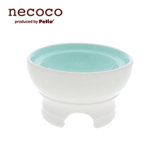 Petio Necoco Raised Ceramic Cat Feeding Bowl - Wet Food - Image 3